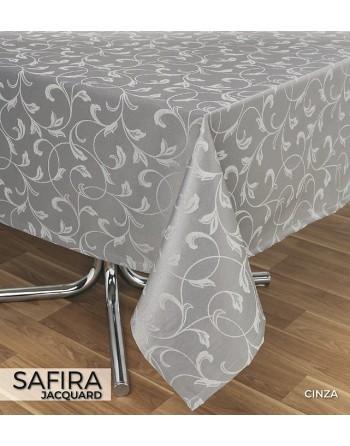 Toalha de Mesa Safira Jacquard